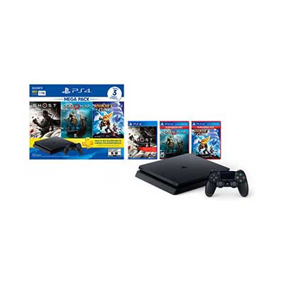 Sony - PS4 1TB Megapack 18 + 3 Games