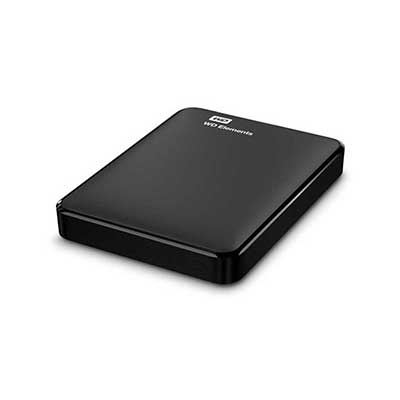 Western Digital -  2TB Elements Portable USB 3.0 External Hard Drive, Black