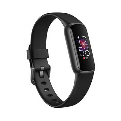 Fitbit - Luxe Fitness Tracker Black/Graphite Stainless Steel