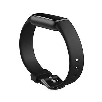 Fitbit - Luxe Fitness Tracker Black/Graphite Stainless Steel