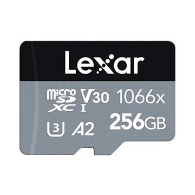 Lexar - Profeessional Micro SDXC 256GB w/ Adapter