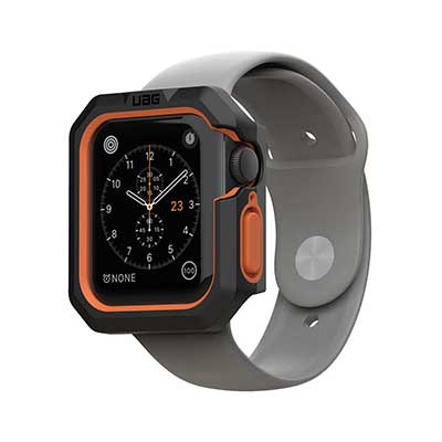 UAG - Apple Watch Case 40MM, Black/Orange