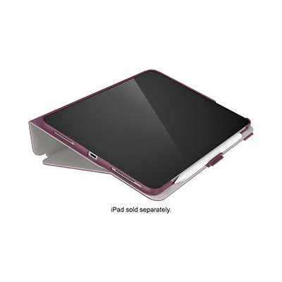 Speck - Balance Folio Case w/ Microban for Apple iPad Pro 11"/ iPad Air 10.9", Plumberry Purple