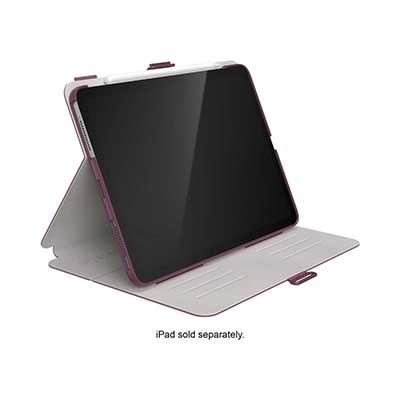 Speck - Balance Folio Case w/ Microban for Apple iPad Pro 11"/ iPad Air 10.9", Plumberry Purple