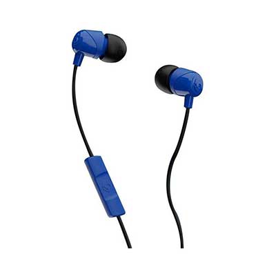 Skullcandy - Jib Wired Earbuds with Microphone, Colbalt Blue