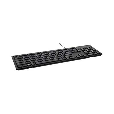 Dell - Multimedia Keyboard, Wired, Black