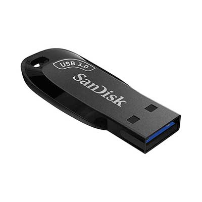 SanDisk - Ultra Shift? USB 3.0 Flash Drive, 128GB