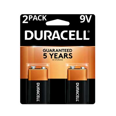 Duracell - 9 Volt Battery, 2 Pack