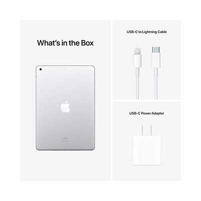 Apple - 10.2" iPad 9th Gen, 64GB, Wi-Fi Only, Silver