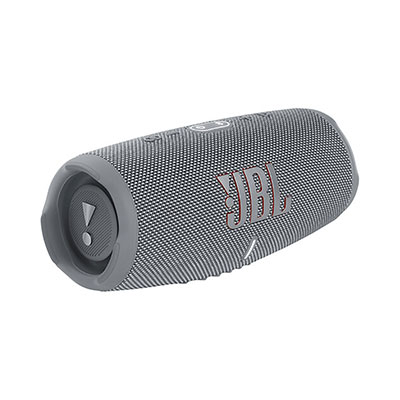 JBL - Charge 5 Portable Bluetooth Speaker, Grey