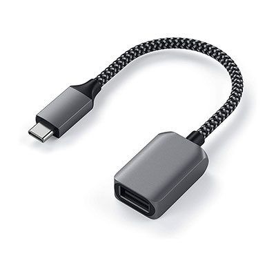 Satechi - USB-C to USB 3.0 Adapter Cable, Space Grey