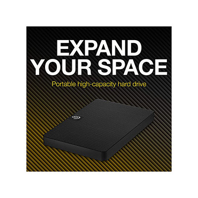 Seagate - 1TB Expansion Portable USB 3.0 External Hard Drive