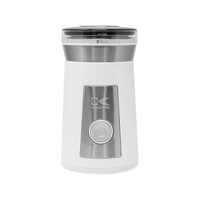 Kalorik - 2.3-oz White Stainless Blade Coffee and Spices