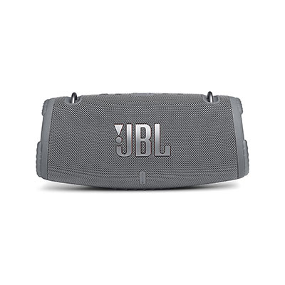 JBL - Xtreme 3 Portable Bluetooth Speaker, IP67 Dustproof & Waterproof, Up to 15 Hours of Playtime, Built-in Powerbank, Gray