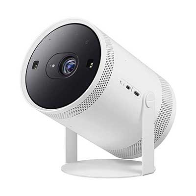 Samsung -The Freestyle Smart Portable Projector, FHD, HDR, Indoor/Outdoor Home Use, Big Screen Experience, 360 Sound