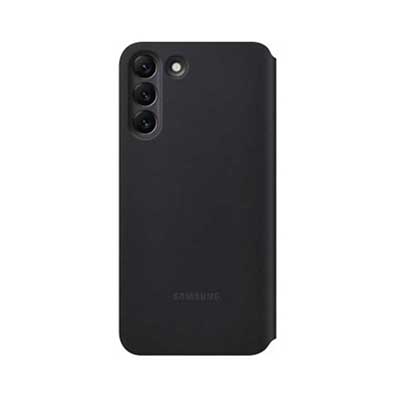 Samsung - Smart Clear View Cover Galaxy S22+, Black