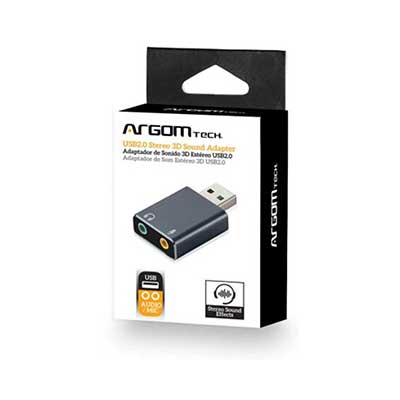 Argomtech - USB 2.0 Stereo Sound cable Adapter