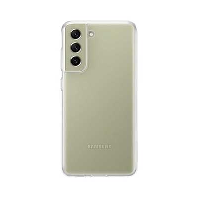 Samsung - Galaxy S21 FE Clear Cover, Clear
