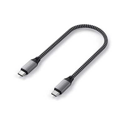 Satechi - USB Type-C Male to Male Cable 0.8'