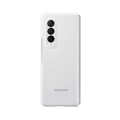 Samsung - Fold 3 Silicon Cover, White
