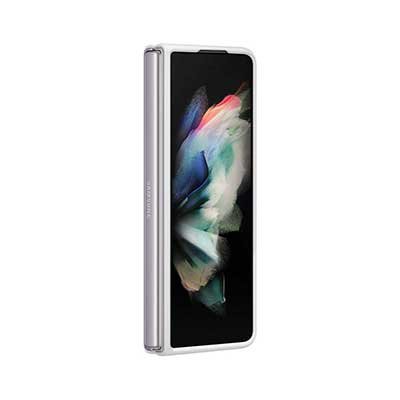 Samsung - Fold 3 Silicon Cover, White