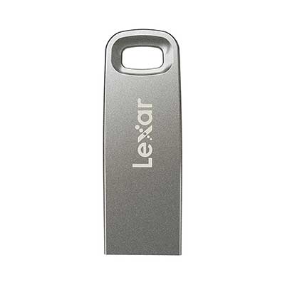 Lexar - JumpDrive M45 64GB USB 3.1 Flash Drive, Silver