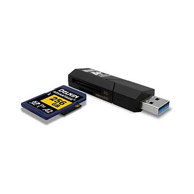 Delkin Devices - USB 3.1 Gen 1 SD & microSD A2 Memory Card Reader