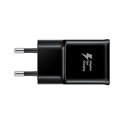 Samsung - Fast Charge Travel Charger with USB-C cable, Black