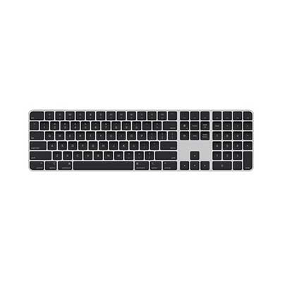 Apple - Magic Keyboard with Touch ID and Numeric Keypad, Black Keys