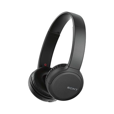 Sony - Wireless Bluetooth On-Ear Headset with Mic for Phone-Call, Black