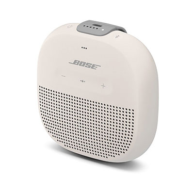 Bose - SoundLink Micro Bluetooth Speaker, White Smoke