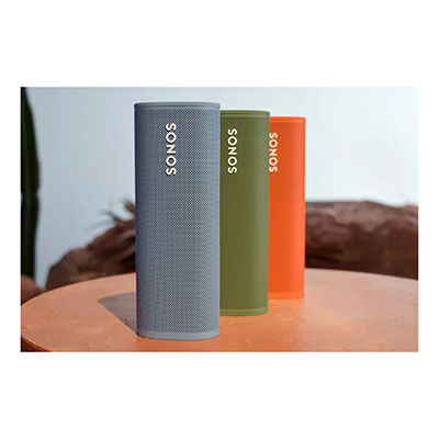 Sonos - Roam, Portable Smart Speaker, Wi-Fi, Bluetooth, Blue
