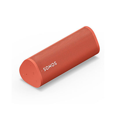 Sonos - Roam, Portable Smart Speaker, Wi-Fi, Bluetooth, Red