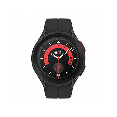 Samsung - Galaxy Watch5 Pro, 45mm, Titanium Black