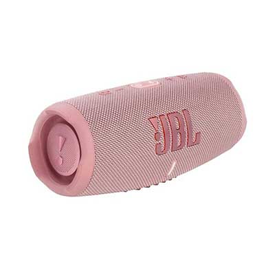 JBL - Charge 5, Waterproof Portable Bluetooth Speaker, Pink