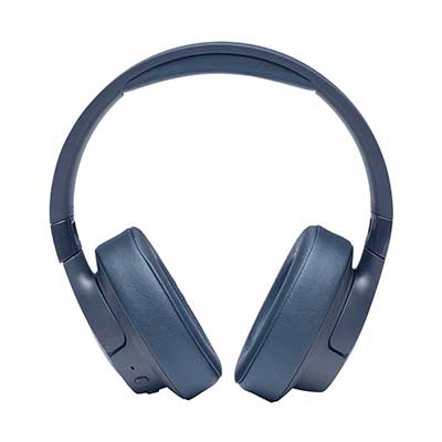 JBL - Tune Noise-Canceling Wireless Over-Ear Headphones, Blue