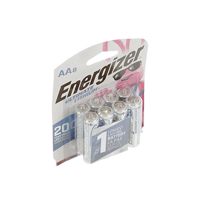 Energizer - Ultimate Lithium AA Batteries 8-Pack