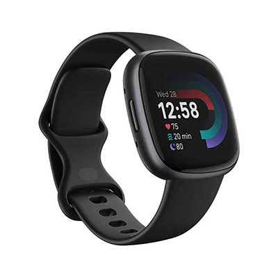 Fitbit - Versa 4 Fitness Smartwatch, Graphite