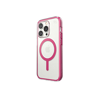 Speck - Presidio with Magsafe iPhone 14 Pro Case, Digital Pink