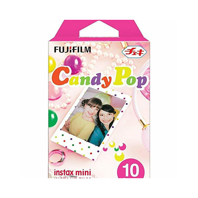 Fujifilm - Instax Mini Candy Pop Instant Film - 10 Color Prints