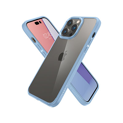 Spigen - Ultra Hybrid iPhone 14 Pro Case, Blue
