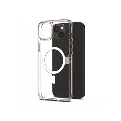 Spigen - Crystal Hybrid iPhone 14 Max Case, Mag Fit, White