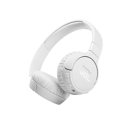 JBL - Tune 660nc - Wireless, On-ear, Active Noise-cancelling Bluetooth Headphones, White