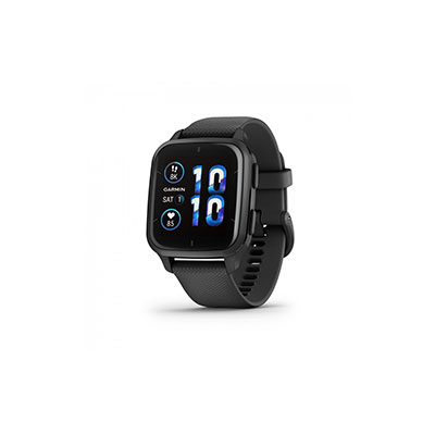 Garmin - Venu Sq 2 Music Edition GPS Smartwatch 40mm Fiber-reinforced polymer, Slate