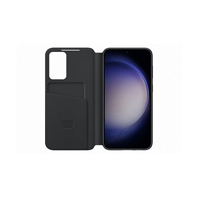Samsung - Galaxy S23+ Smart View Wallet Case, Black