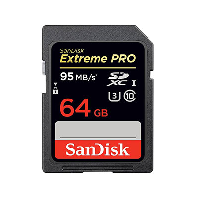SanDisk - 64GB Extreme PRO SDXC UHS-I Card