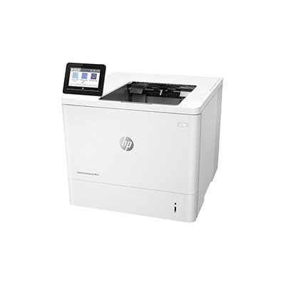 Hewlett-Packard - LaserJet Enterprise M611dn Monochrome Printer with built-in Ethernet & 2-sided printing, white