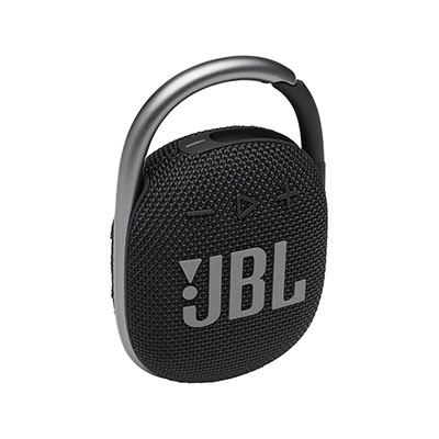 JBL - Clip 4 Portable Bluetooth Speaker, Black and Orange