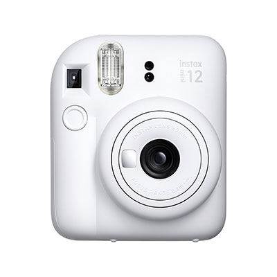 Fujifilm - Instax Mini 12 Instant Camera, Clay White