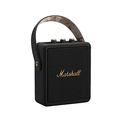 Marshall - Stockwell II Portable Bluetooth Speaker - Black & Brass